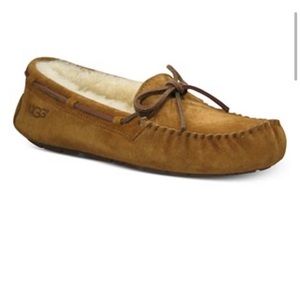 Chestnut UGG moccasins